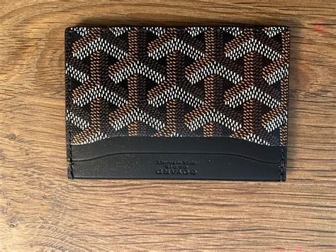 brand new goyard card holder st sulpice|goyard card holder price.